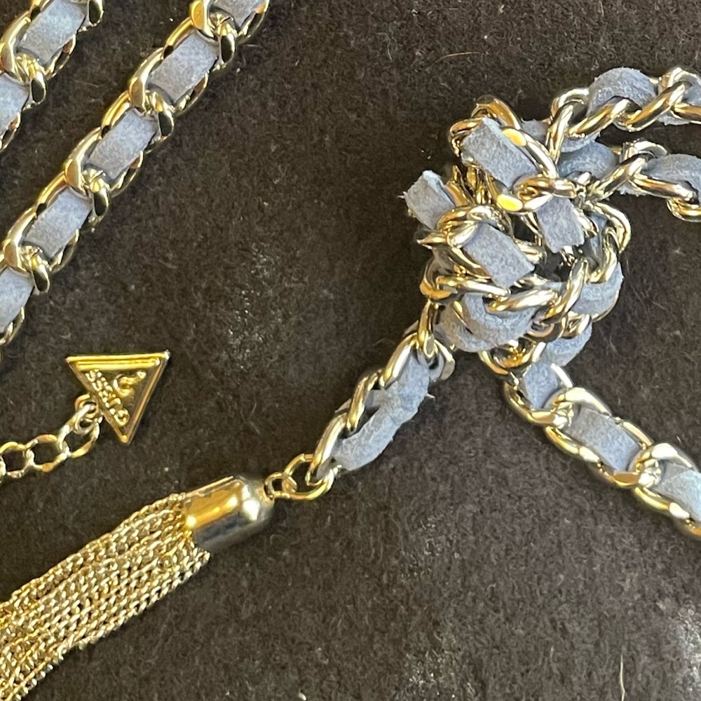 Guess? Tasseled Necklace, new without tags